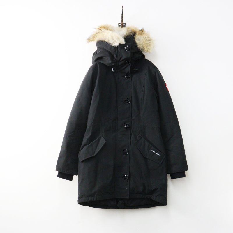 JPタグ 定価23万 2020AW カナダグース CANADA GOOSE 2580LA ロスクレアパーカ ROSSCLAIR PARKA FF ダウンコート S■黒【2400014989939】