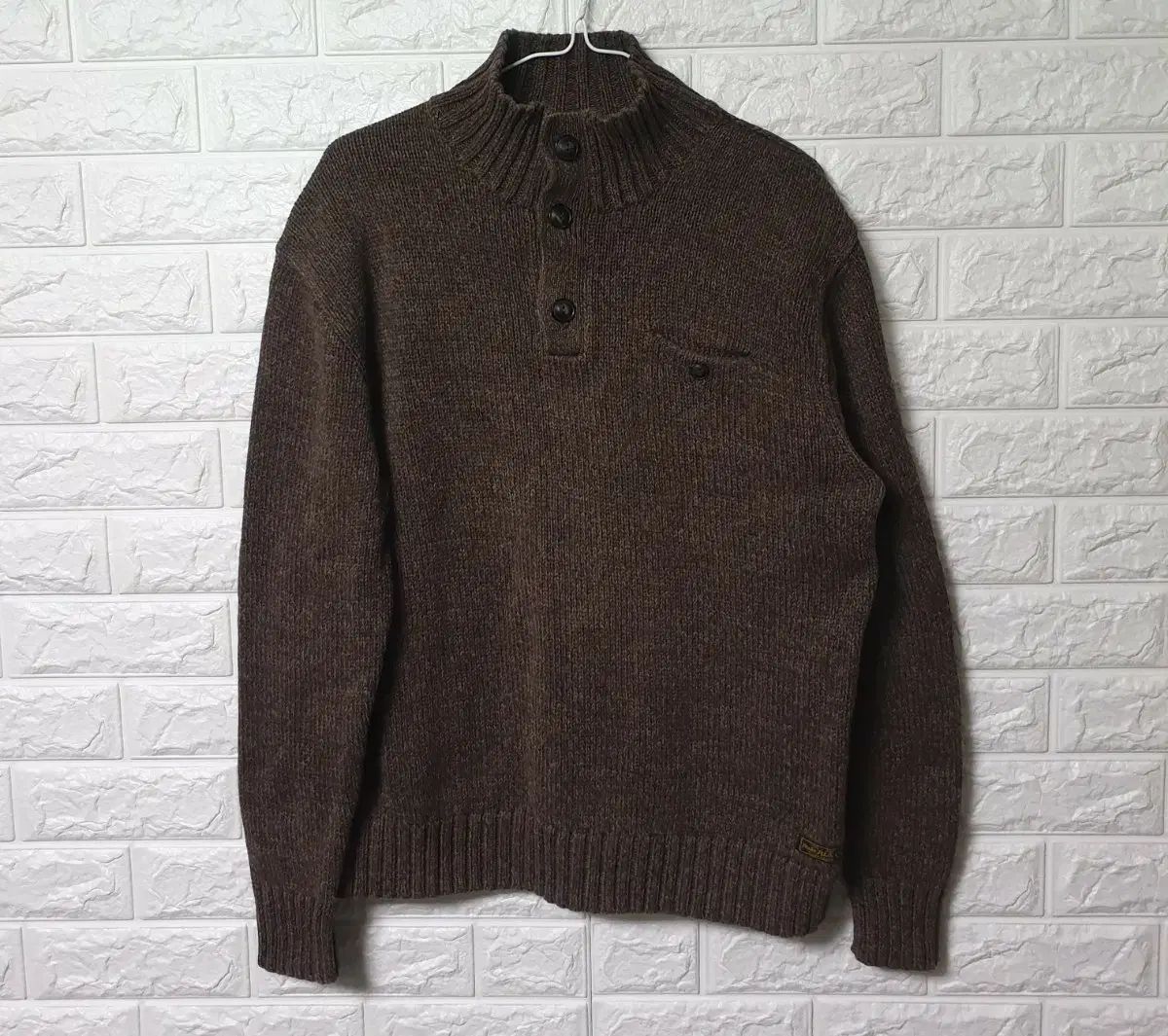 ポロラルフローレン ボタン ニットジップアップ 出品