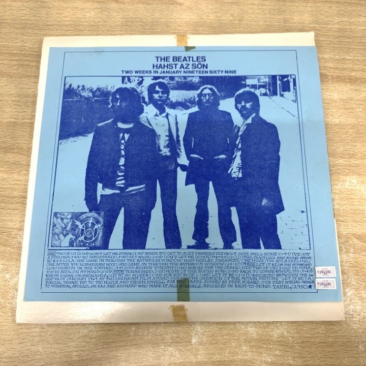 △01)【1点限り!】The Beatles/HAHST AZ SON/ビートルズ/2LPレコード 