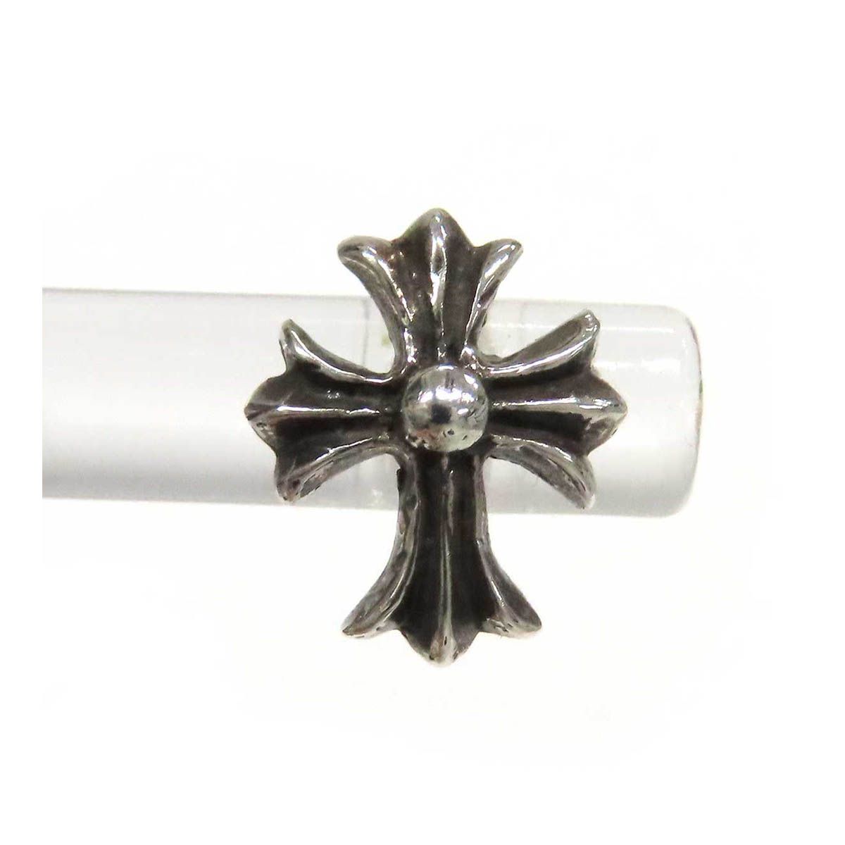 クロムハーツ NO2 CHクロス スタッド ピアス SV925 14K(ポスト) ユニセックス CHROME HEARTS【中古】 【アパレル・小物】