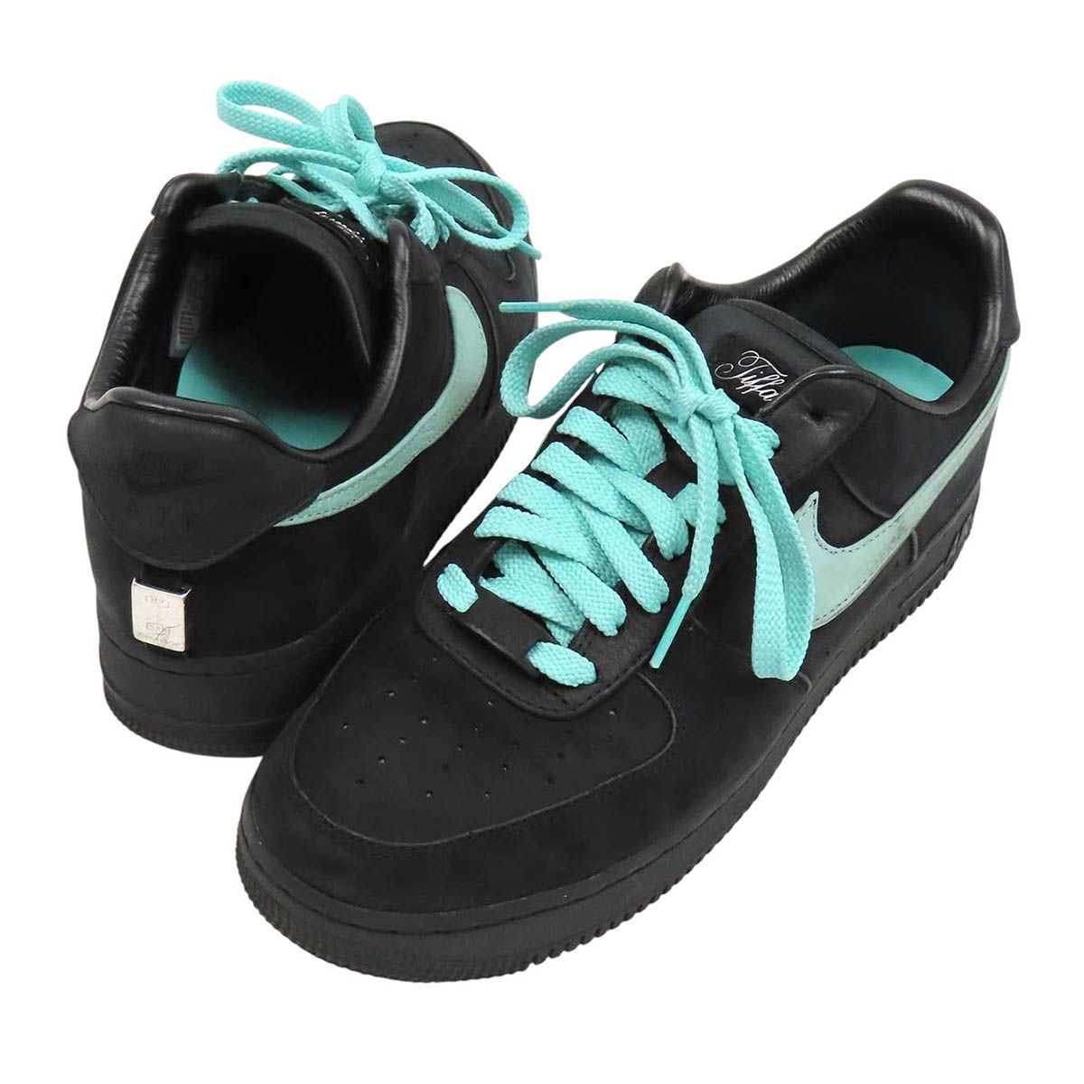 ナイキ ティファニー コラボ エアフォース 1 1837 スニーカー DZ1382-001 メンズ ブラック NIKE【中古】 【アパレル・小物】