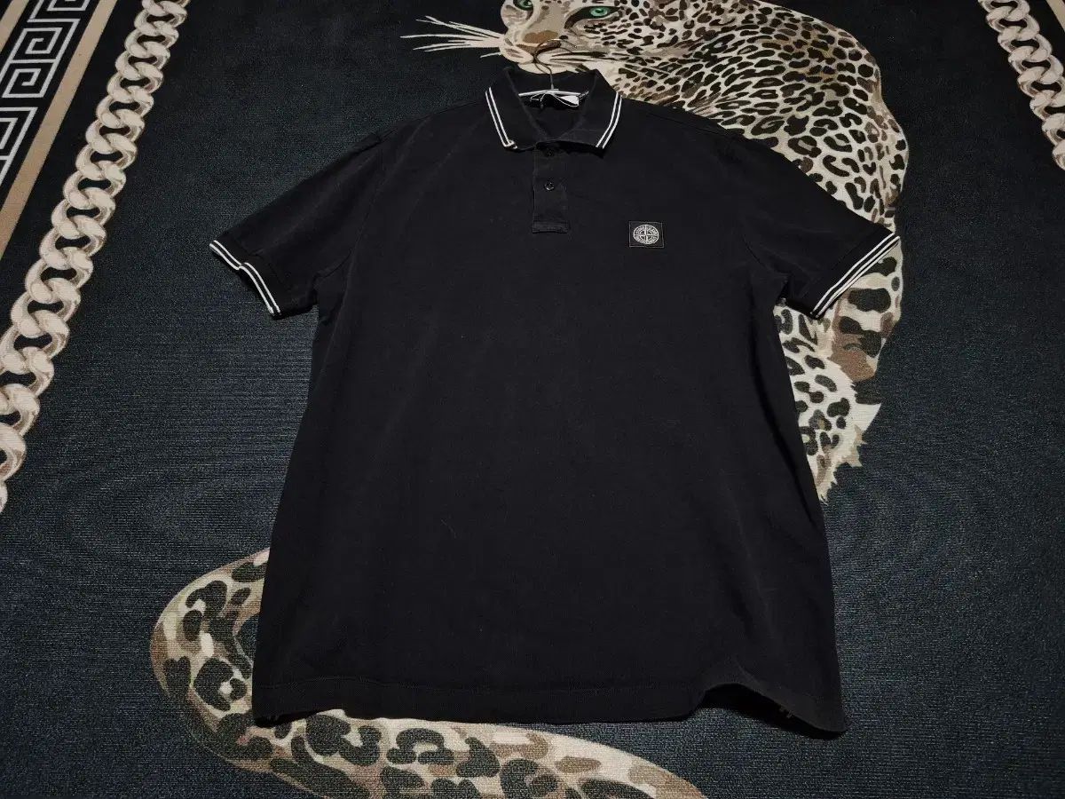 STONE ISLAND ストーンアイランド コンパス ロゴ パッチ カラ Tシャツ L 正規品