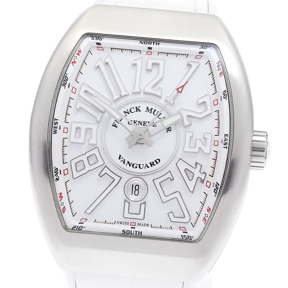 フランクミュラー FRANCK MULLER V45SCDT ヴァンガード デイト 自動巻き メンズ 良品 内箱付き_939699