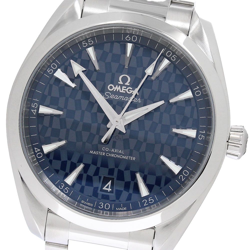 オメガ OMEGA 522.12.41.21.03.001 シーマスター アクアテラ 2020東京オリンピック 自動巻き メンズ 箱・保証書付き_954276