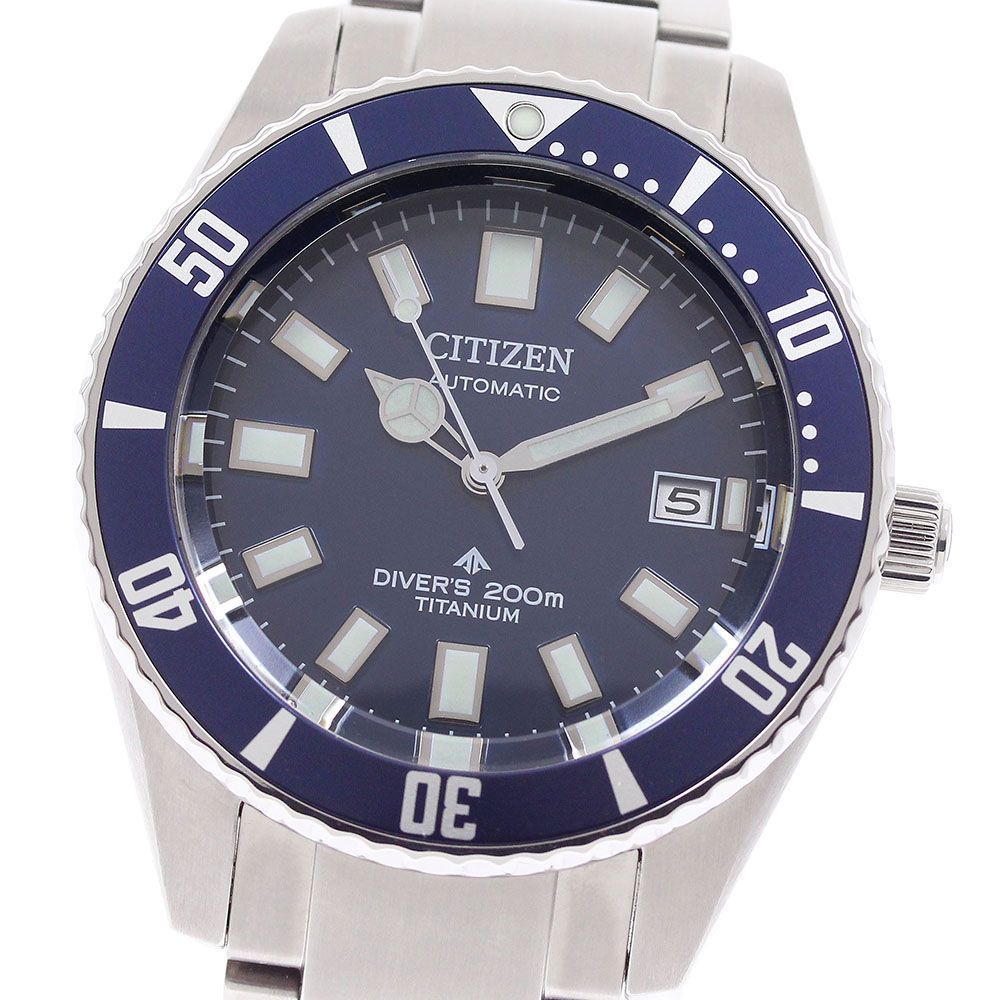 シチズン CITIZEN NB6021-68L/9051-S129028 MARINE プロマスター メカニカルダイバー200 自動巻き メンズ 良品 保証書付き_961274