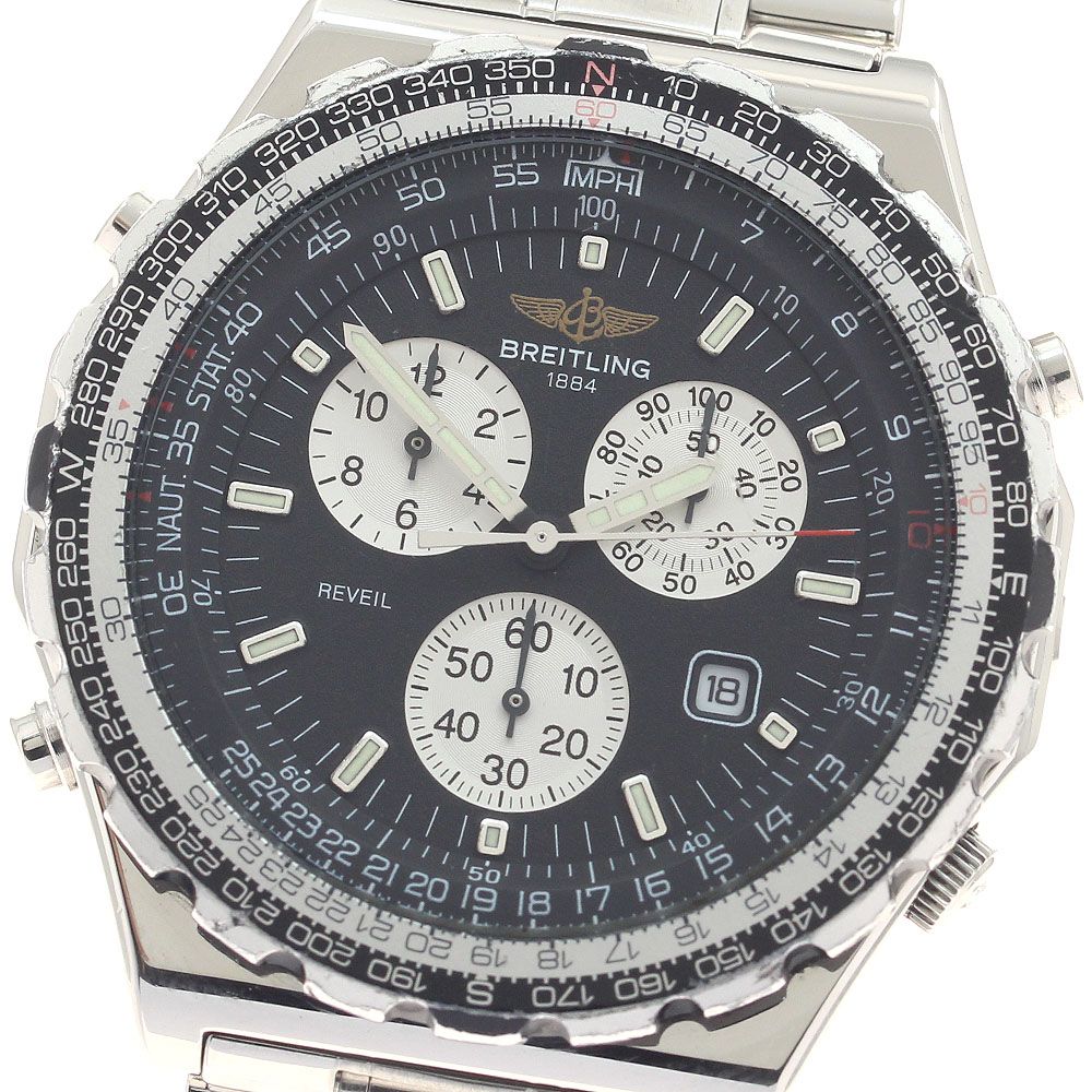 ブライトリング BREITLING A59028 ジュピターパイロット クロノグラフ クォーツ メンズ _917008