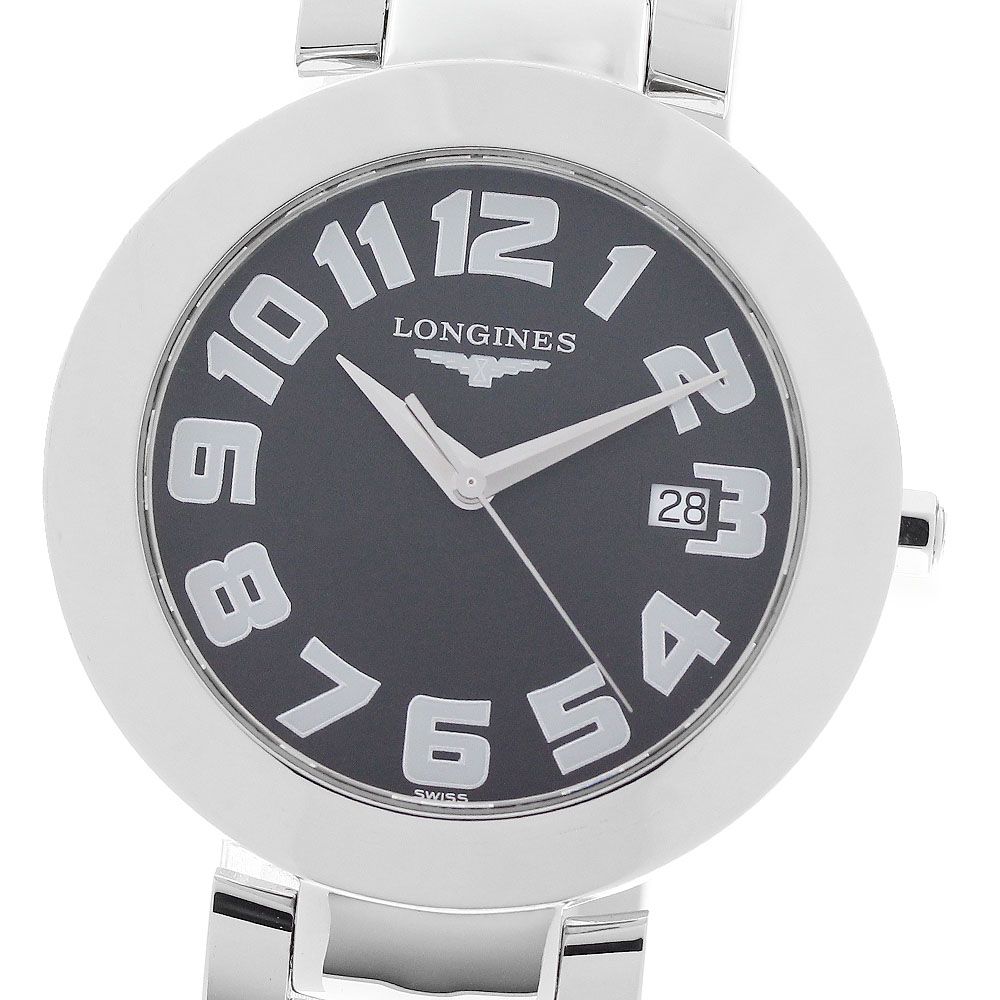 ロンジン LONGINES L5.675.4 ドルチェヴィータ デイト クォーツ メンズ _957215