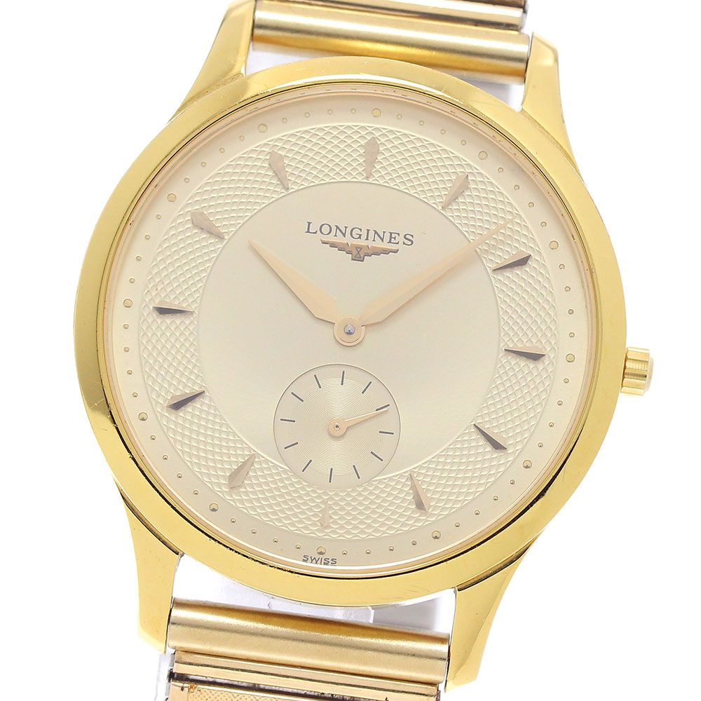 ロンジン LONGINES L4.706.2 グランドクラシック スモールセコンド クォーツ メンズ _961395