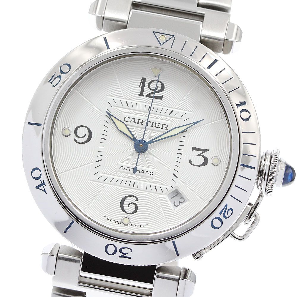 カルティエ CARTIER W31031H3 パシャ 38ｍｍ デイト 自動巻き メンズ 良品 _954229
