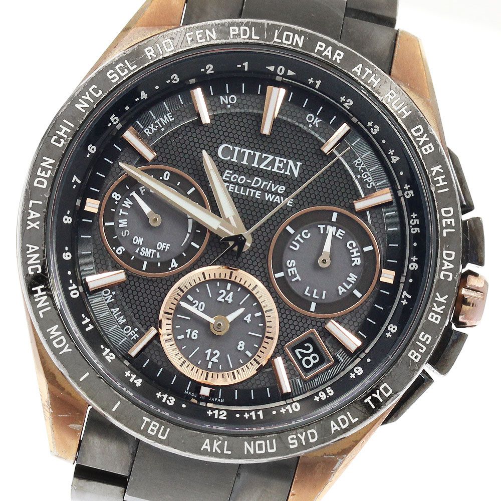 シチズン CITIZEN F900-T021565/CC9016-51E アテッサ サテライトウェーブ デイデイト ソーラー電波 メンズ _962215 57,600円