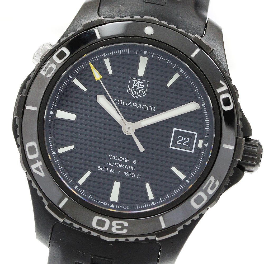 タグホイヤー TAG HEUER WAK2180.FT6027 アクアレーサー キャリバー5 自動巻き メンズ 良品 保証書付き_962141