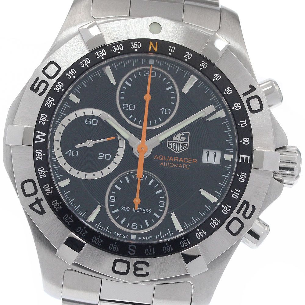 タグホイヤー TAG HEUER CAF2113.BA0809 アクアレーサー クロノグラフ マリナー 自動巻き メンズ 良品 保証書付き_947214