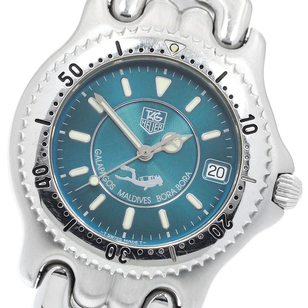 タグホイヤー TAG HEUER WG111K ガラパゴス モルディブ ボラボラ2000本限定 デイト クォーツ メンズ _961852