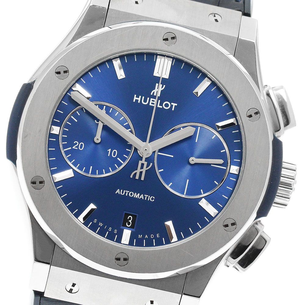 ウブロ HUBLOT 521.NX.7170.LR クラシックフュージョン デイト クロノグラフ 自動巻き メンズ 保証書付き_959753