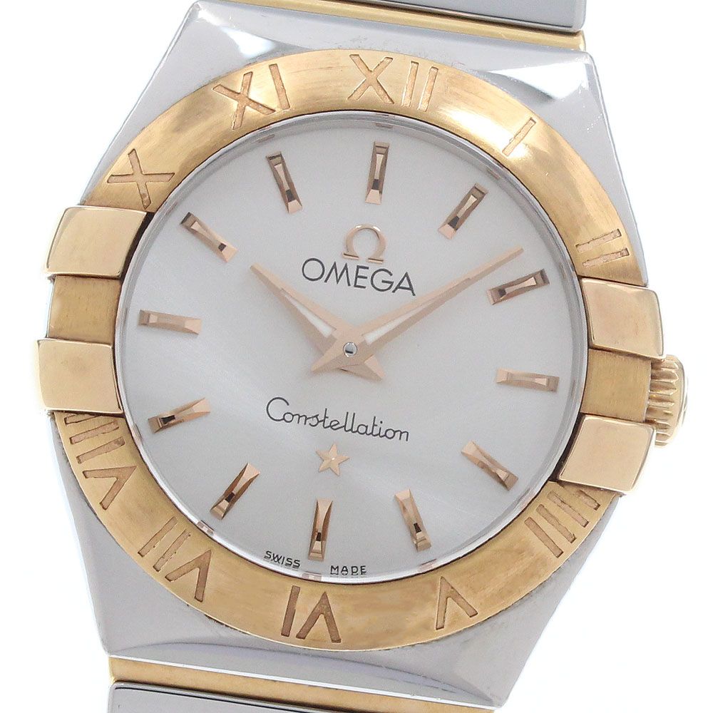 オメガ OMEGA 123.20.24.60.02.002 コンステレーション ブラッシュ クォーツ レディース 箱付き_962651