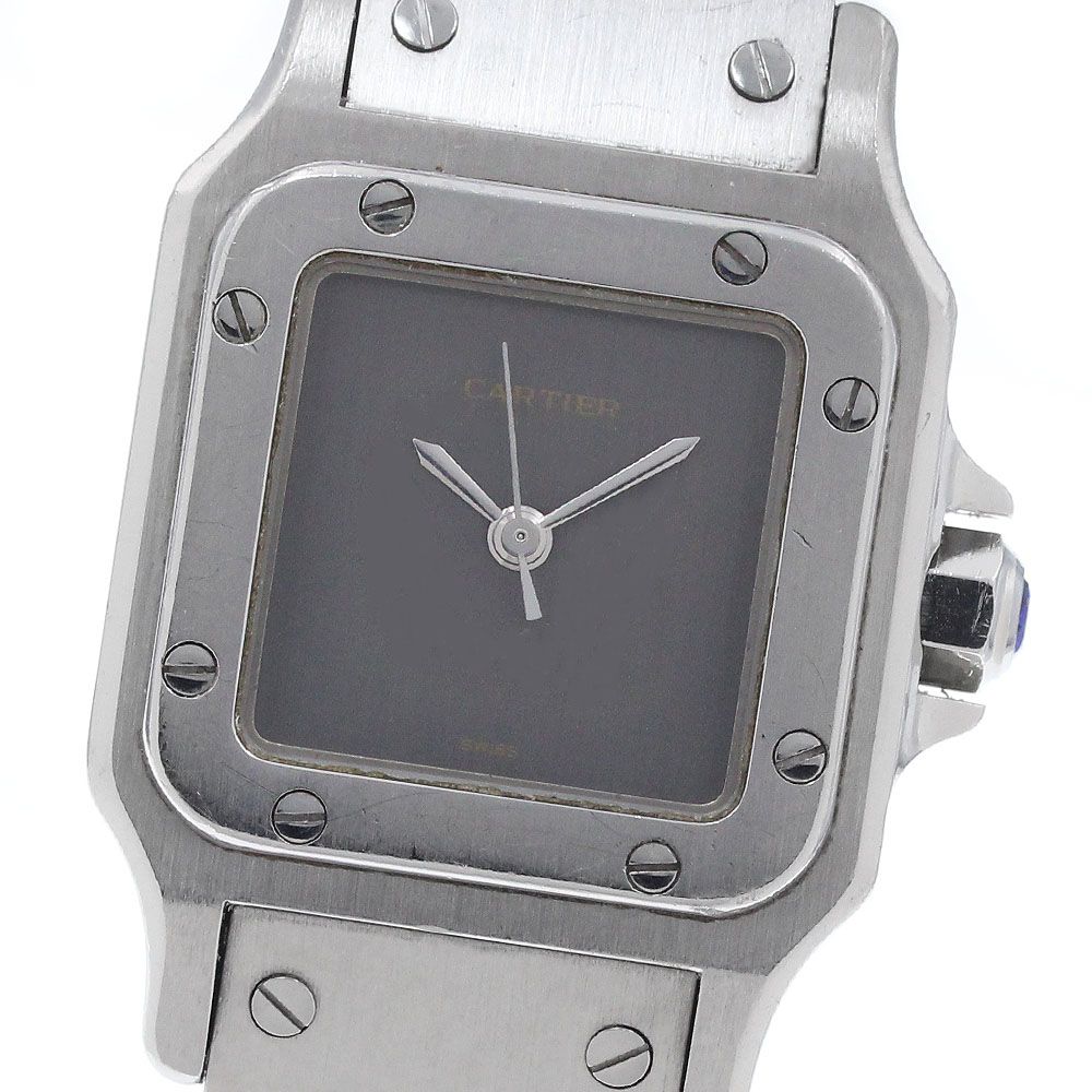 カルティエ CARTIER サントスガルベSM 自動巻き レディース _962652