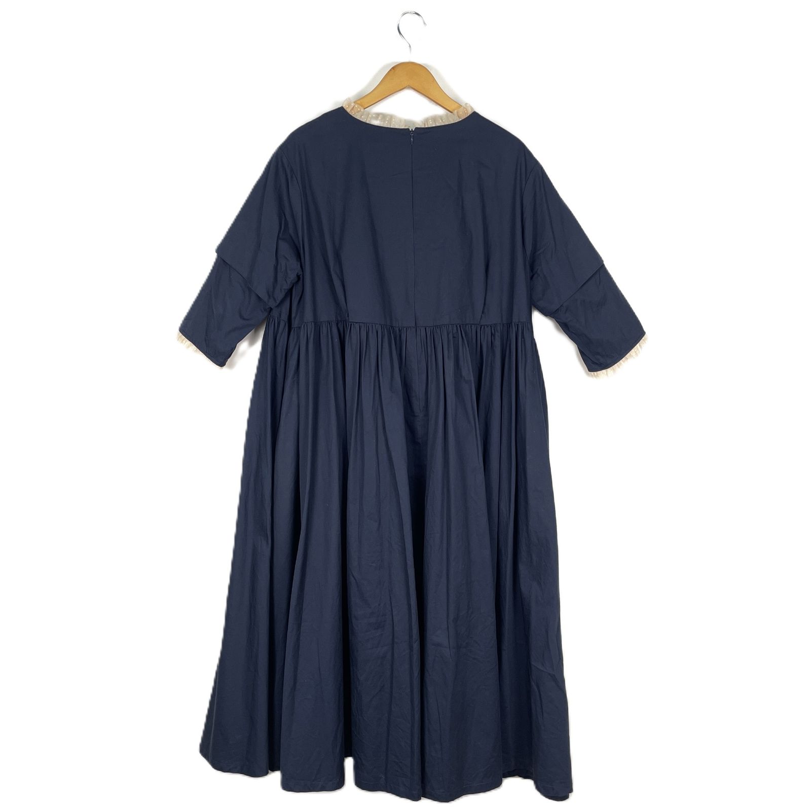 MADDER MADDER マダマダ MM221OP02 YUKI BIG DRESS レース装飾ビッグ