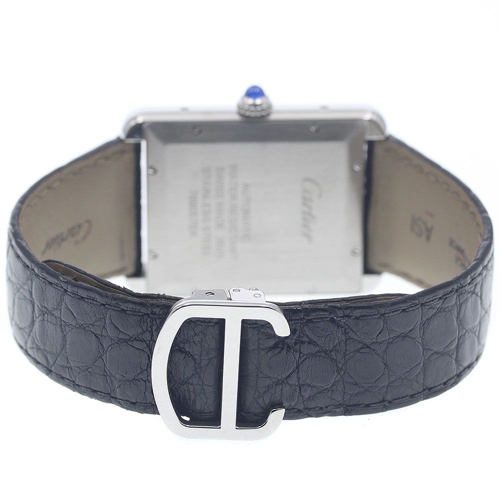 カルティエ CARTIER W5200027 タンクソロ XL デイト 自動巻き メンズ