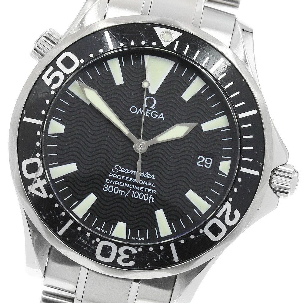 オメガ OMEGA 2254.50 シーマスター300 デイト 自動巻き メンズ _948640