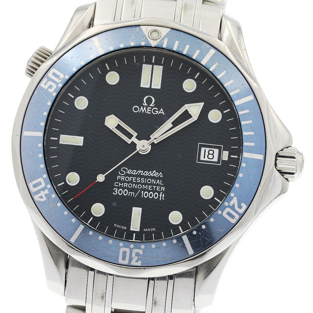 オメガ OMEGA 2531.80 シーマスター300 デイト 自動巻き メンズ _953374