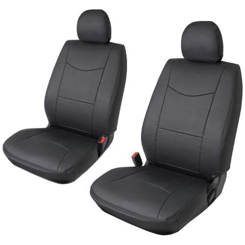 R★TRISTAR'S [ハイエース レジアスエース 200系 S-GL スーパーGL専用 1型?8型 対応] フロントシート用 シートカバー (パンチングレザー) 4def3d22