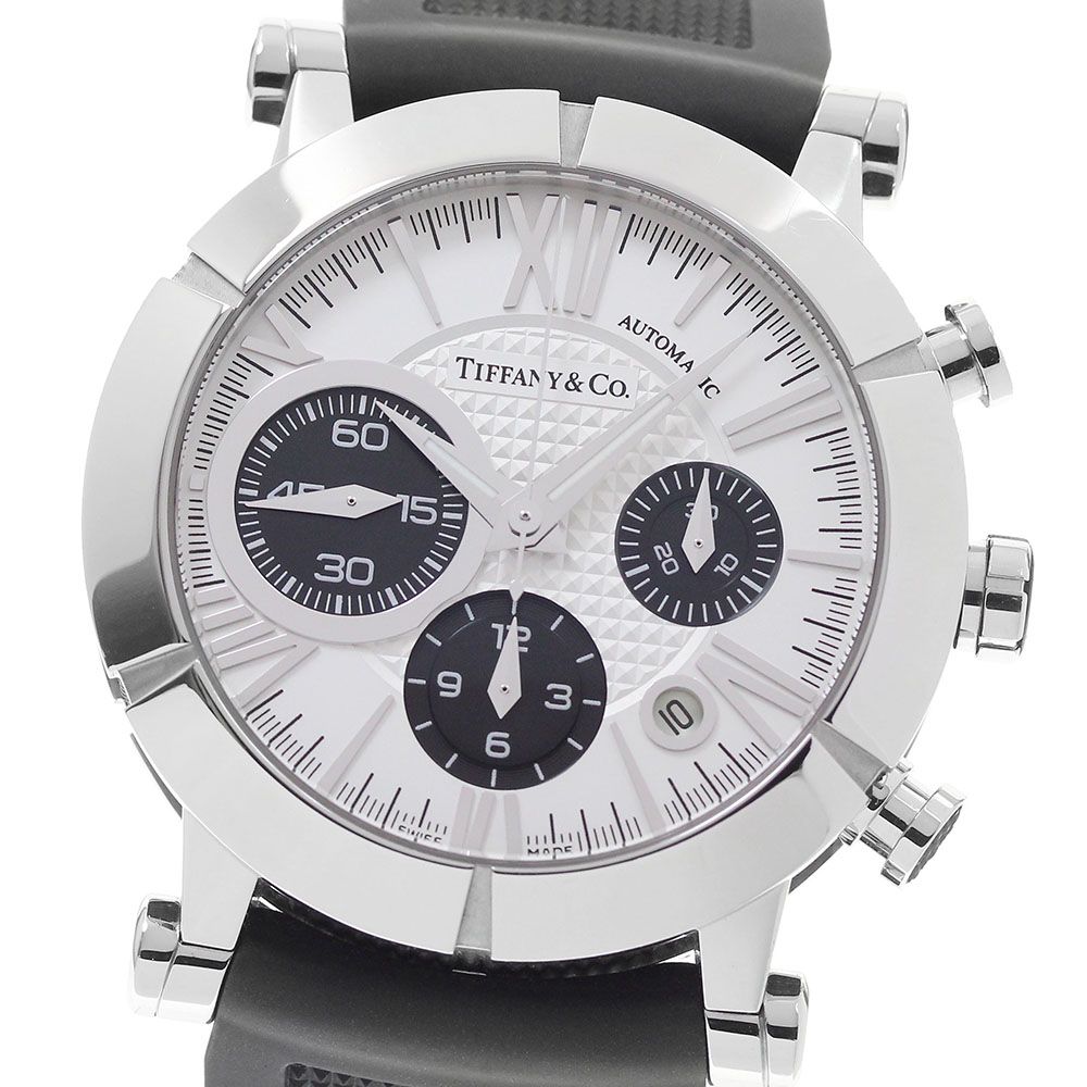 ティファニー TIFFANY&Co. Z1000.82.12A21A71A アトラス ジェント クロノグラフ 自動巻き メンズ 保証書付き_961889