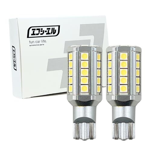 R★fcl.(エフシーエル) T16 T15 LED バックランプ 白 6500K 車検対応 無極性 長寿命 爆放熱 12V 車専用 2個セット 5400lm ハイエース200系 ライズ シビック rav4 エブリィ da17w セレナ c2 d599edc4
