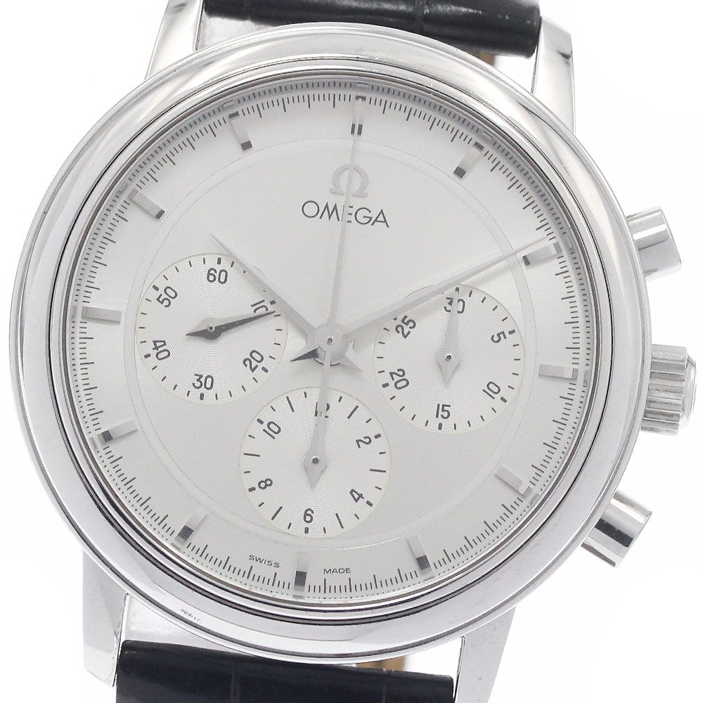 オメガ OMEGA 4840.31 デビル クロノグラフ 手巻き メンズ _961808