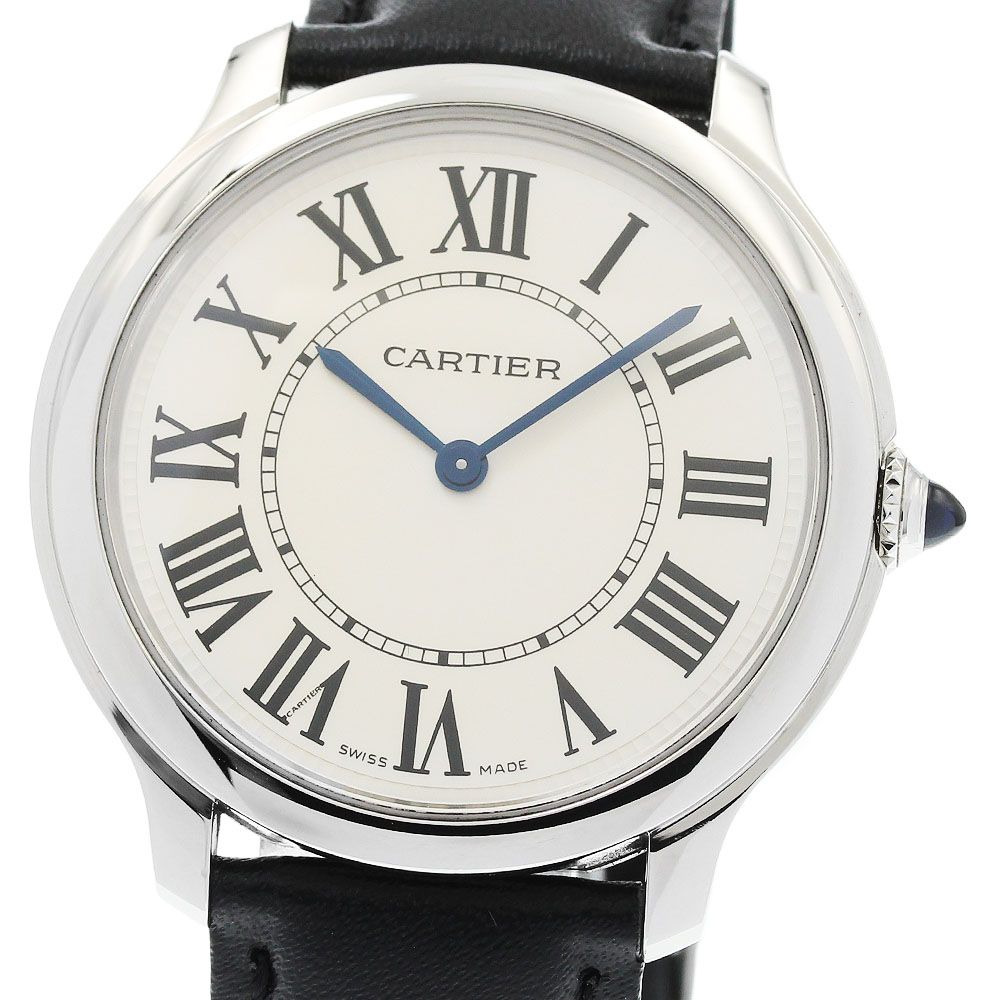 カルティエ CARTIER WSRN0031 ロンド マスト ドゥ カルティエ 36MM オンライン限定 クォーツ メンズ 良品 保証書付き_960390
