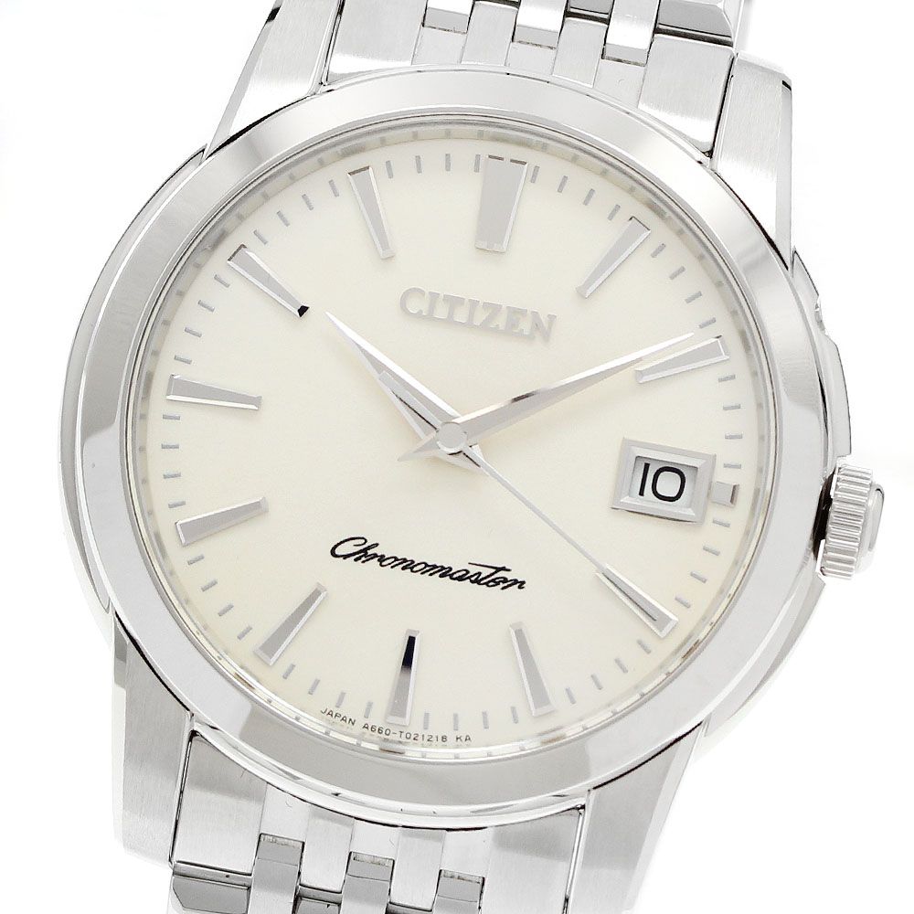 シチズン CITIZEN CTQ57-1201/A660-T013368 ザ・シチズン クロノマスター デイト クォーツ メンズ 良品 箱付き_963222