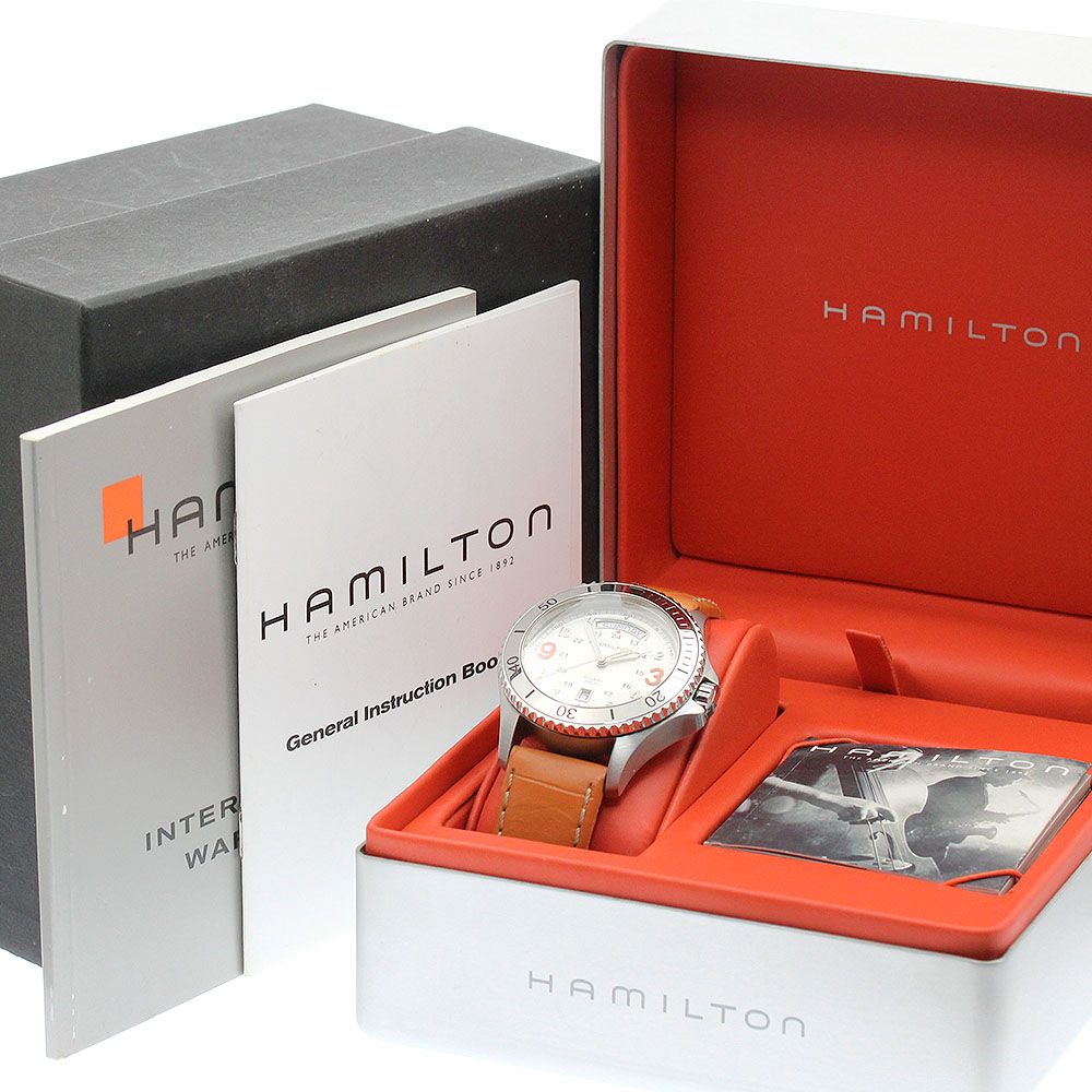 ハミルトン HAMILTON H645510 カーキ キング スクーバ デイデイト