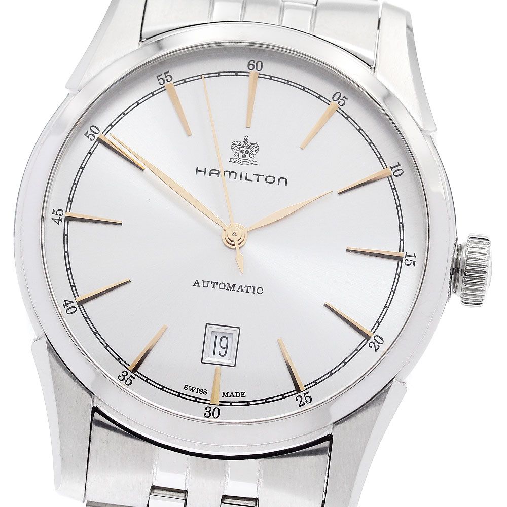 ハミルトン HAMILTON H424151/H42415051 アメリカンクラシック スピリット オブ リバティ デイト 自動巻き メンズ 保証書付き_964921