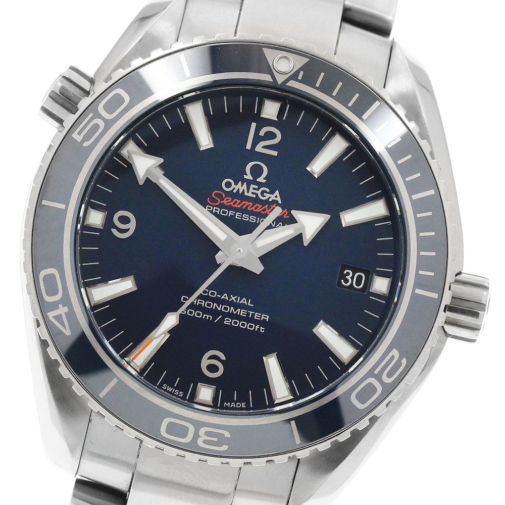 オメガ OMEGA 232.90.42.21.03.001 シーマスター プラネットオーシャン 600M デイト 自動巻き メンズ 良品 保証書付き_963156