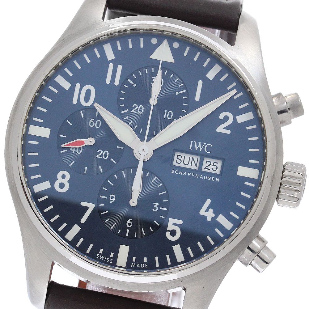 IWC SCHAFFHAUSEN IW356307 ポートフィノ デイト 自動巻き メンズ 良品
