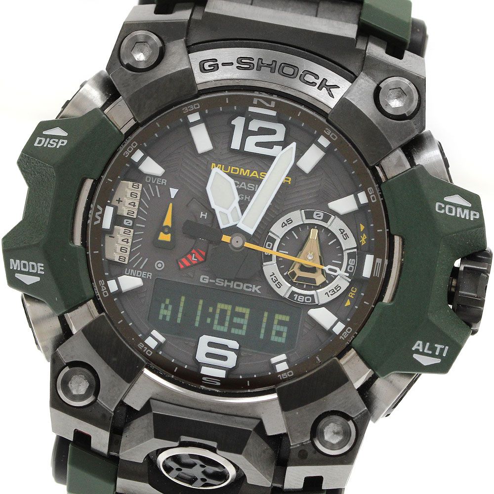 カシオ CASIO GWG-B1000-3AJF G-SHOCK マッドマスター ソーラー電波 メンズ 美品 箱・保証書付き_963122
