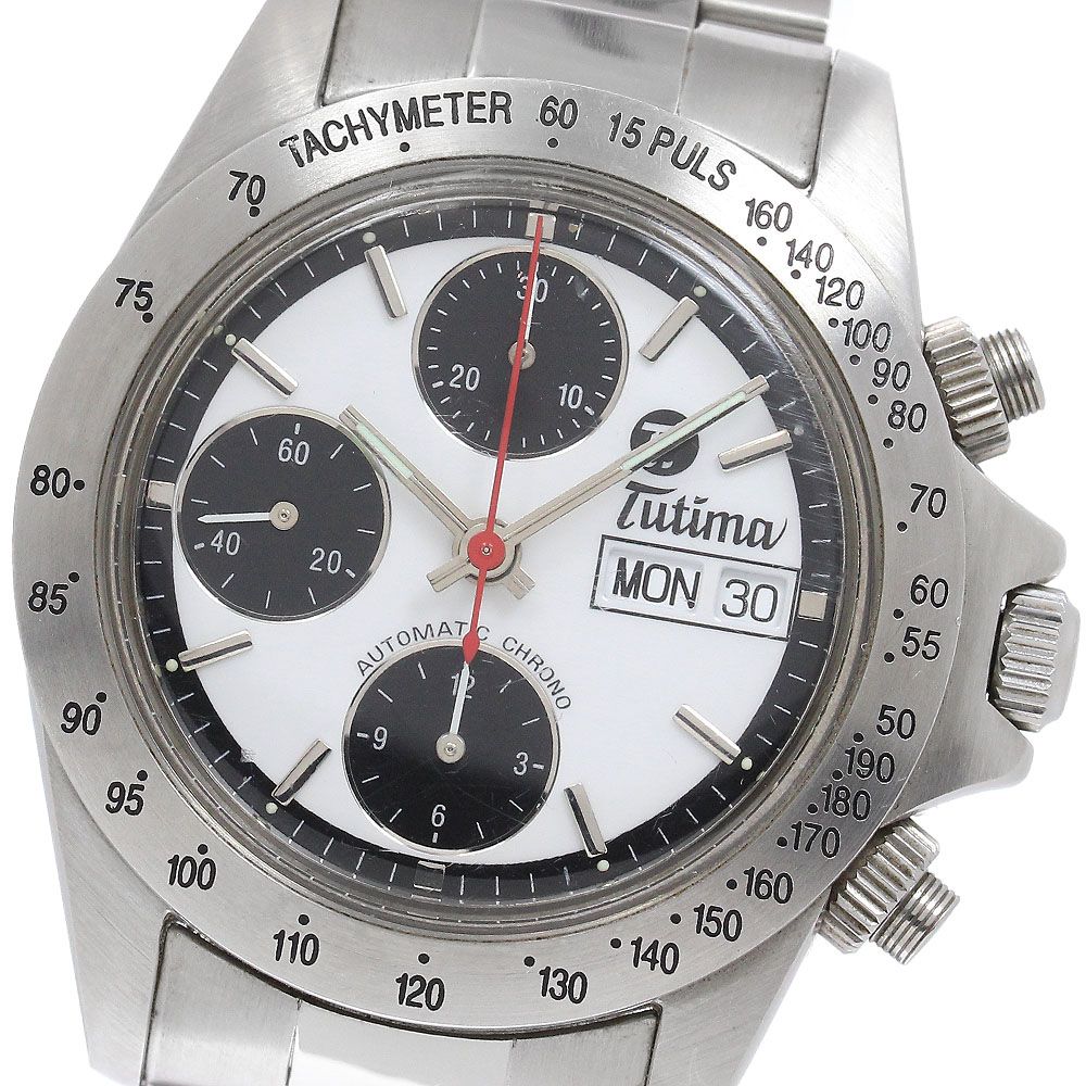 チュチマ TUTIMA 7750 クロノグラフ 自動巻き メンズ 内箱付き_962962