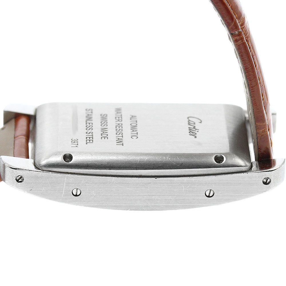 カルティエ CARTIER WSTA0017 タンクアメリカンMM 自動巻き ボーイズ