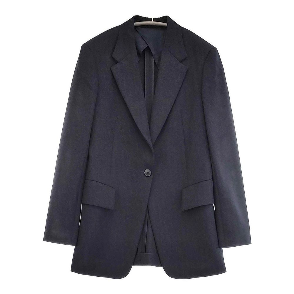 JIL SANDER ウール イタリア製 サイズ36 JSWG135808 テーラードジャケット 2015AW ネイビー レディース ジルサンダー【中古】6-0525M△