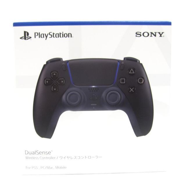 未開封 PS5 DualSense ワイヤレスコントローラー DualSense Wireless Controller CFI-ZCT2J01 ミッドナイト ブラック □UR1270
