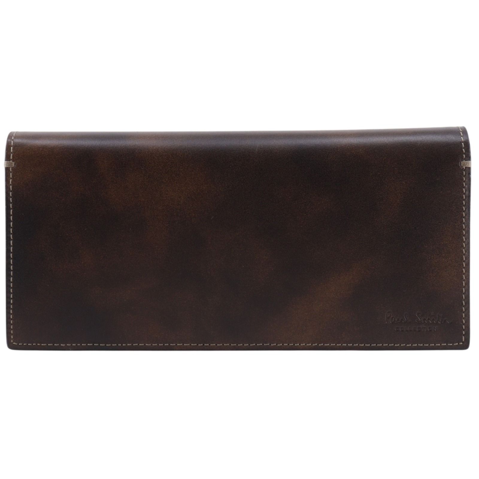 【Paul Smith】ポールスミスコレクション J313N カーフ 茶 メンズ 長財布
