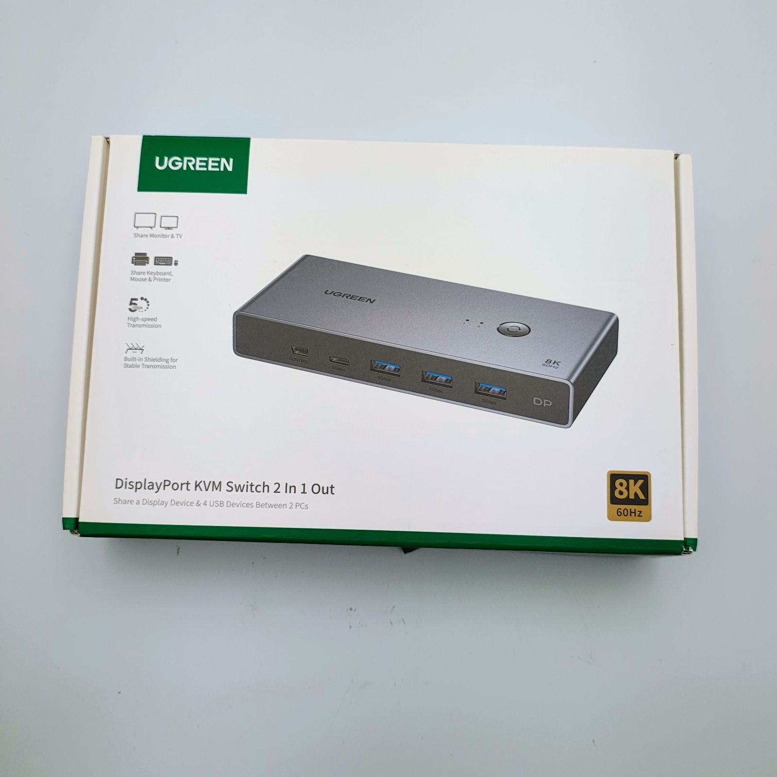 UGREEN HDMI切替器 8K@60Hz KVM切替器 Aランク - メルカリ