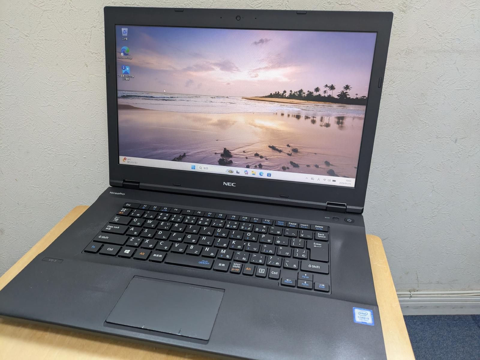 NEC VKL24XZG3 第7世代i3-7100 RAM8GB SSD128GB 15.6液晶 Windows11Pro