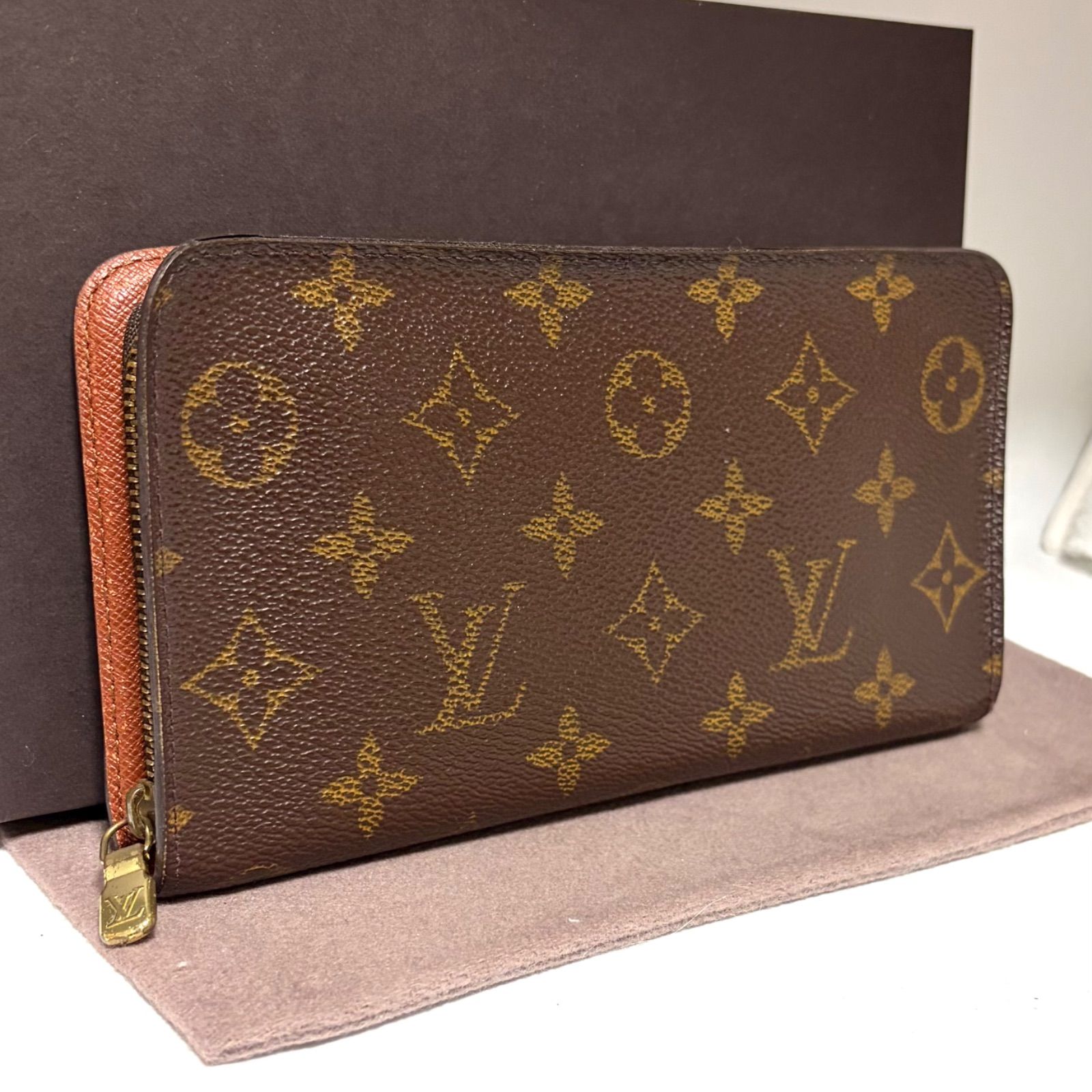d97 ポルト モネ ジップ Louis Vuitton ルイ ヴィトン モノグラム 長 