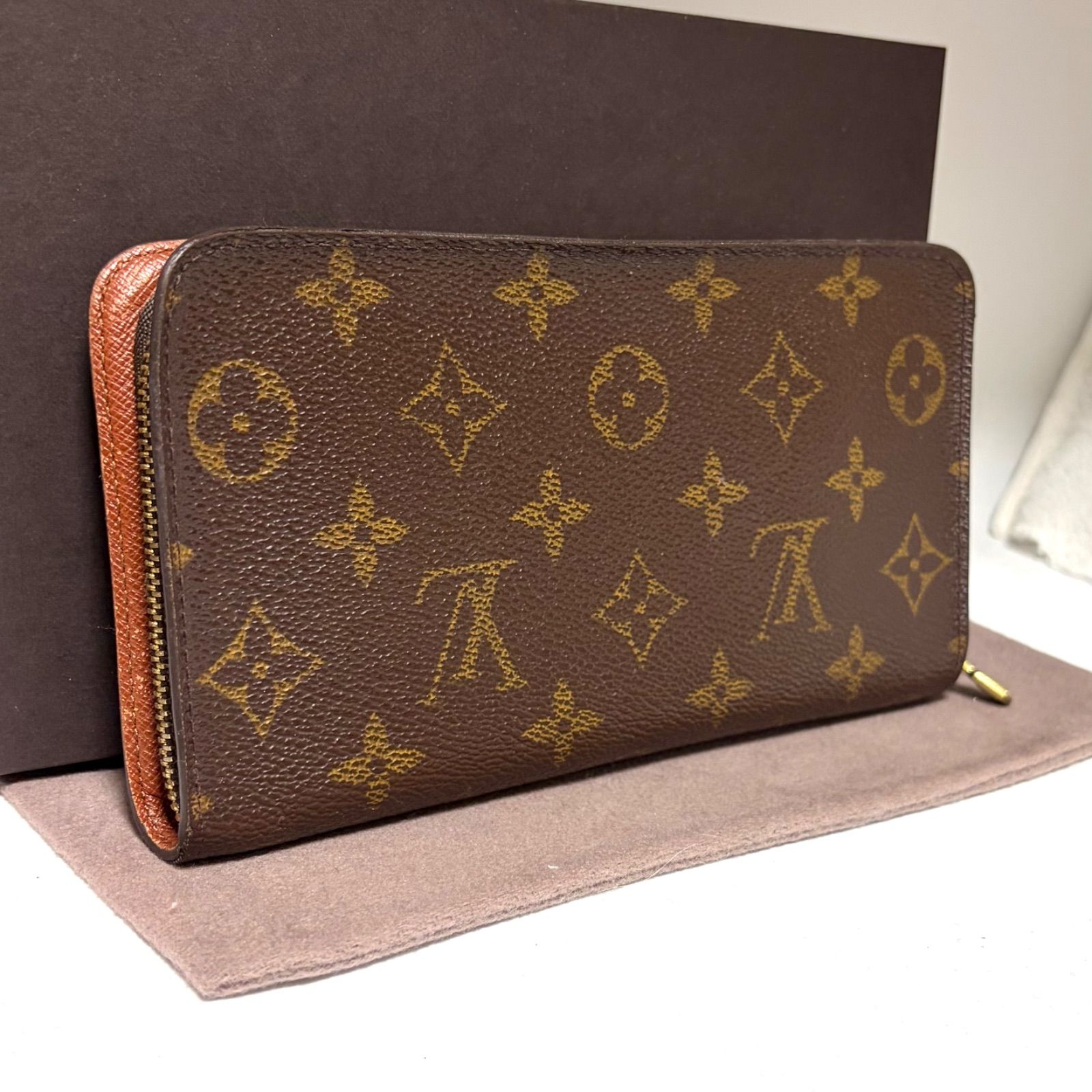 d97 ポルト モネ ジップ Louis Vuitton ルイ ヴィトン モノグラム 長 