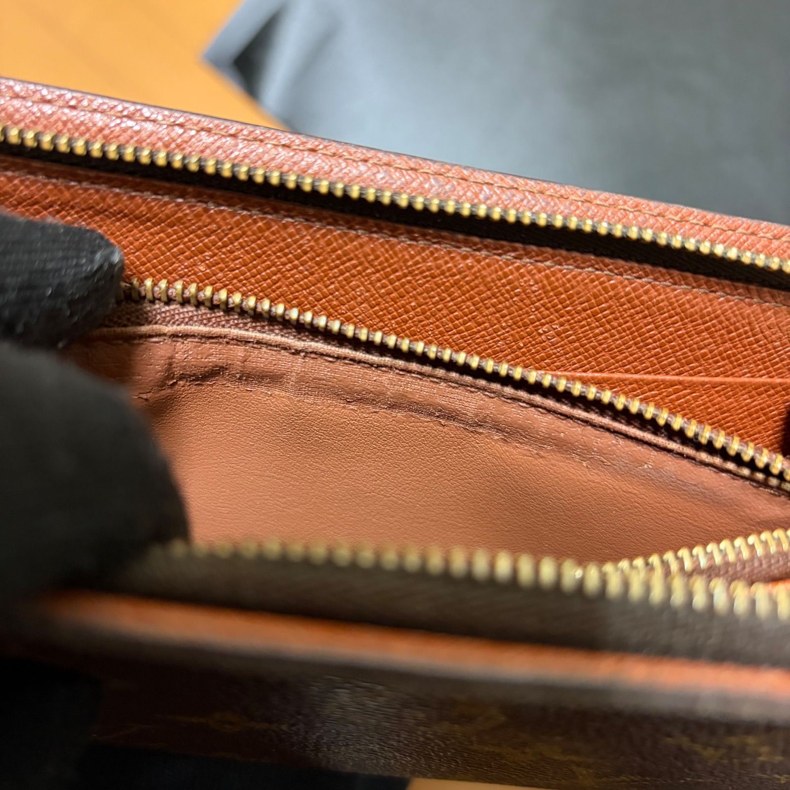 d97 ポルト モネ ジップ Louis Vuitton ルイ ヴィトン モノグラム 長 