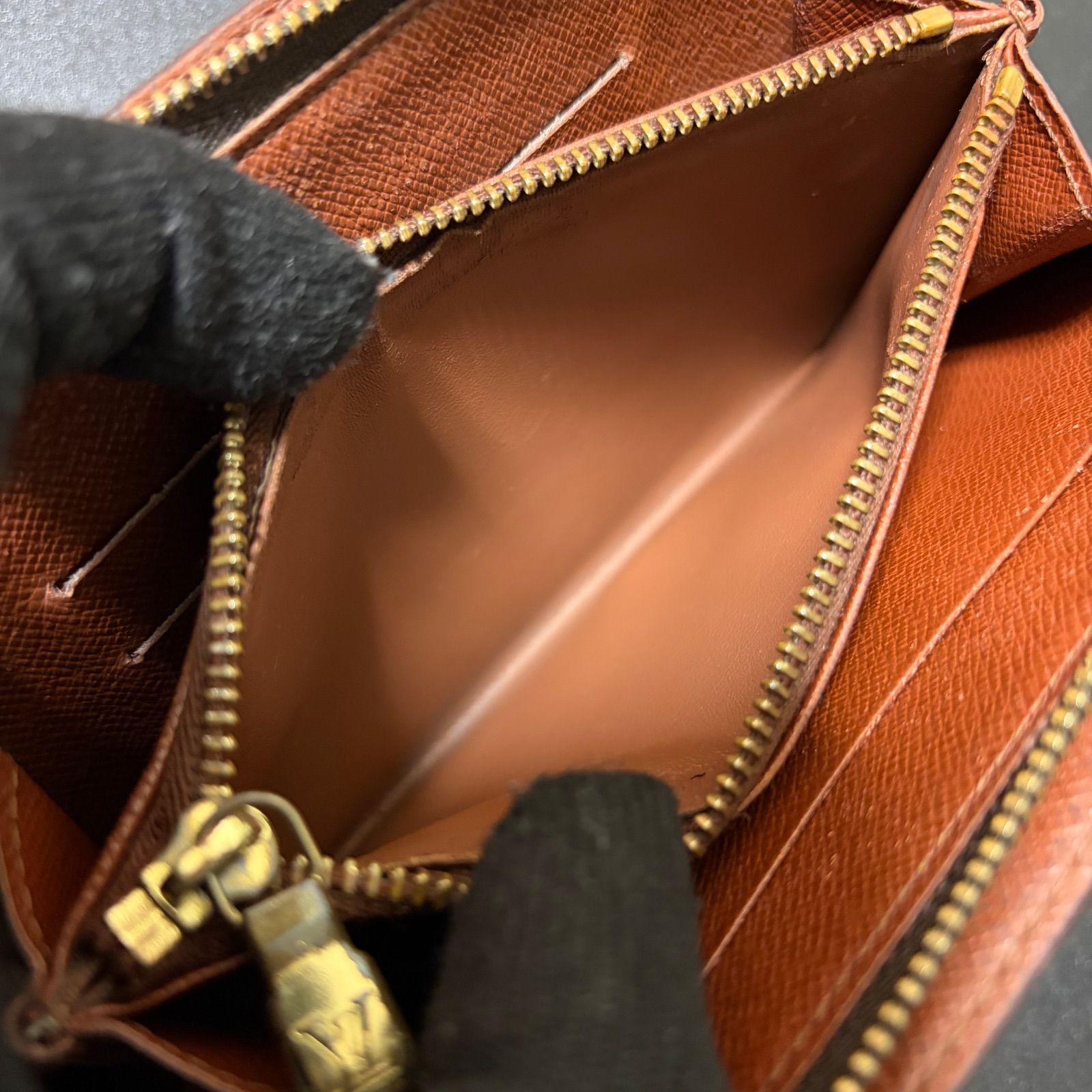 d97 ポルト モネ ジップ Louis Vuitton ルイ ヴィトン モノグラム 長 