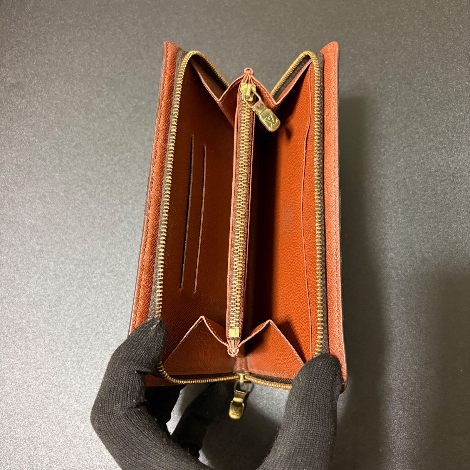 d97 ポルト モネ ジップ Louis Vuitton ルイ ヴィトン モノグラム 長 