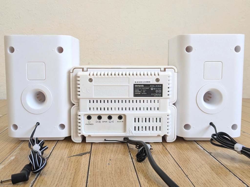 AIWA アイワ Bluetooth対応CDコンポ XR-BU30 - メルカリ