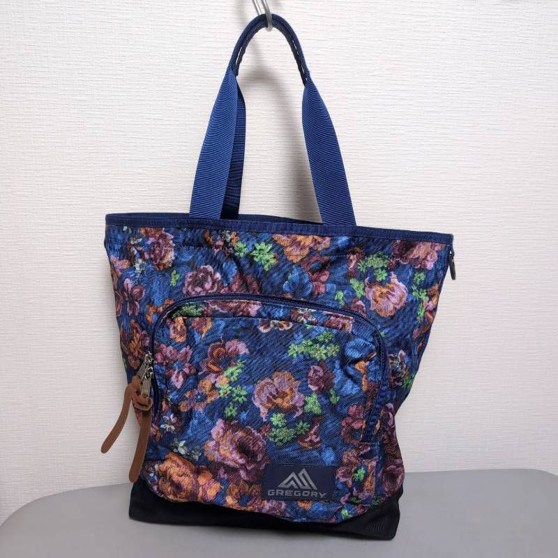 Gregory Bayside Tote Luminous Tapestry Floral Blue Limited Edition グレゴリー ベイサイドトート ルミナスタペストリー 花柄 ブルー 限定カラー