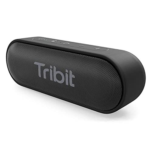 Tribit XSound Go Bluetooth スピーカー IPX7完全防水 ポータブルスピーカー 24時間連続再生 16W Bluetooth5.0 ブルートゥーススピーカー TWS対応 低音強化/内蔵マイク搭載 ブラック★m 940bcc85